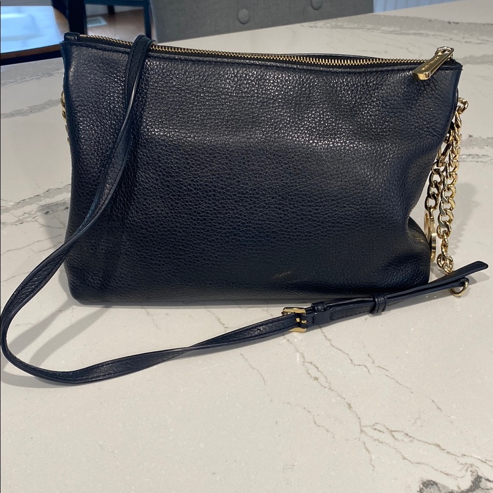Michael Kors Black Leather Crossbody